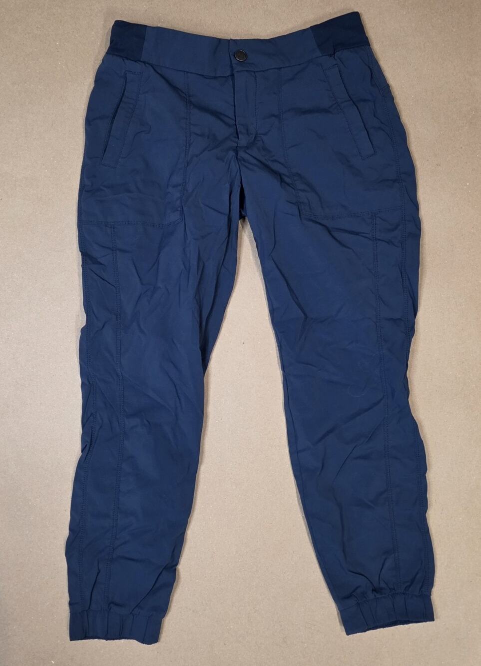 Athleta Pants Womens Sz 4P Navy Trekkie 2.0 Jogger Ripstop Gorpcore Hiking